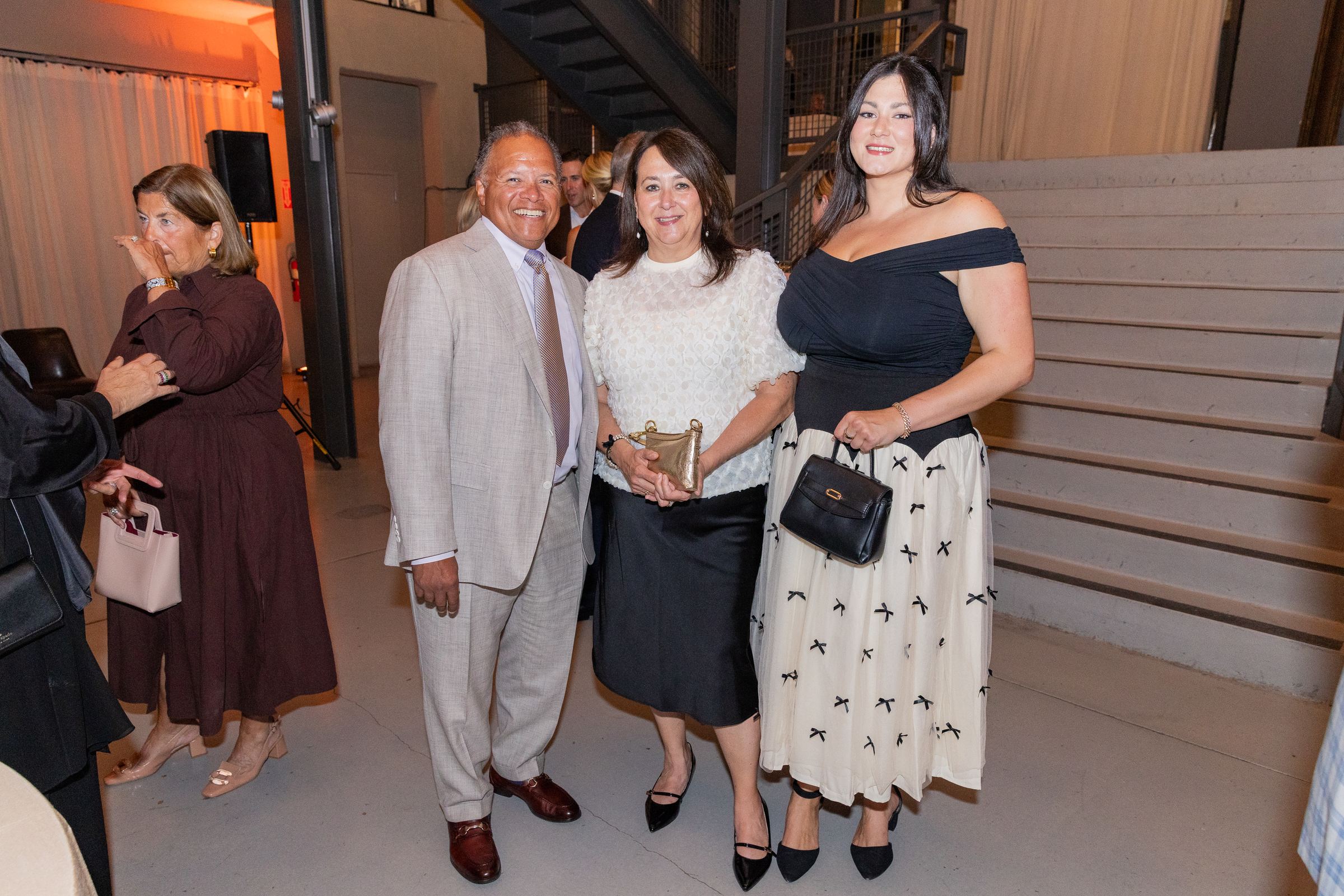Dr. Bob Higgins, Michelle Boardman and Meredith Boardman